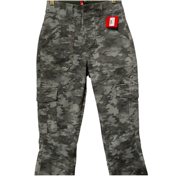 NWT SPANX Camo Cargo Skinny Jeans Jeggings - Picture 7 of 9